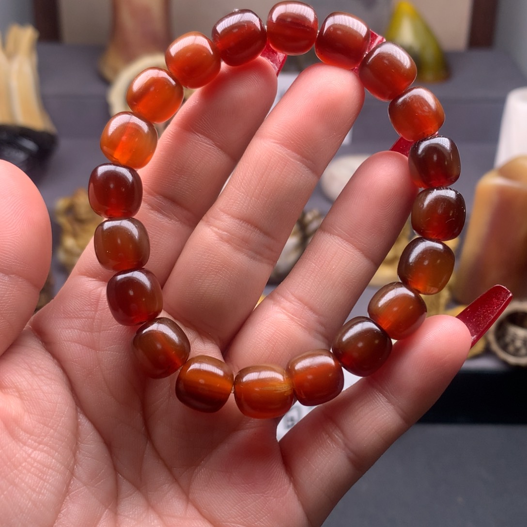 驼骨手串/手链好看牛角