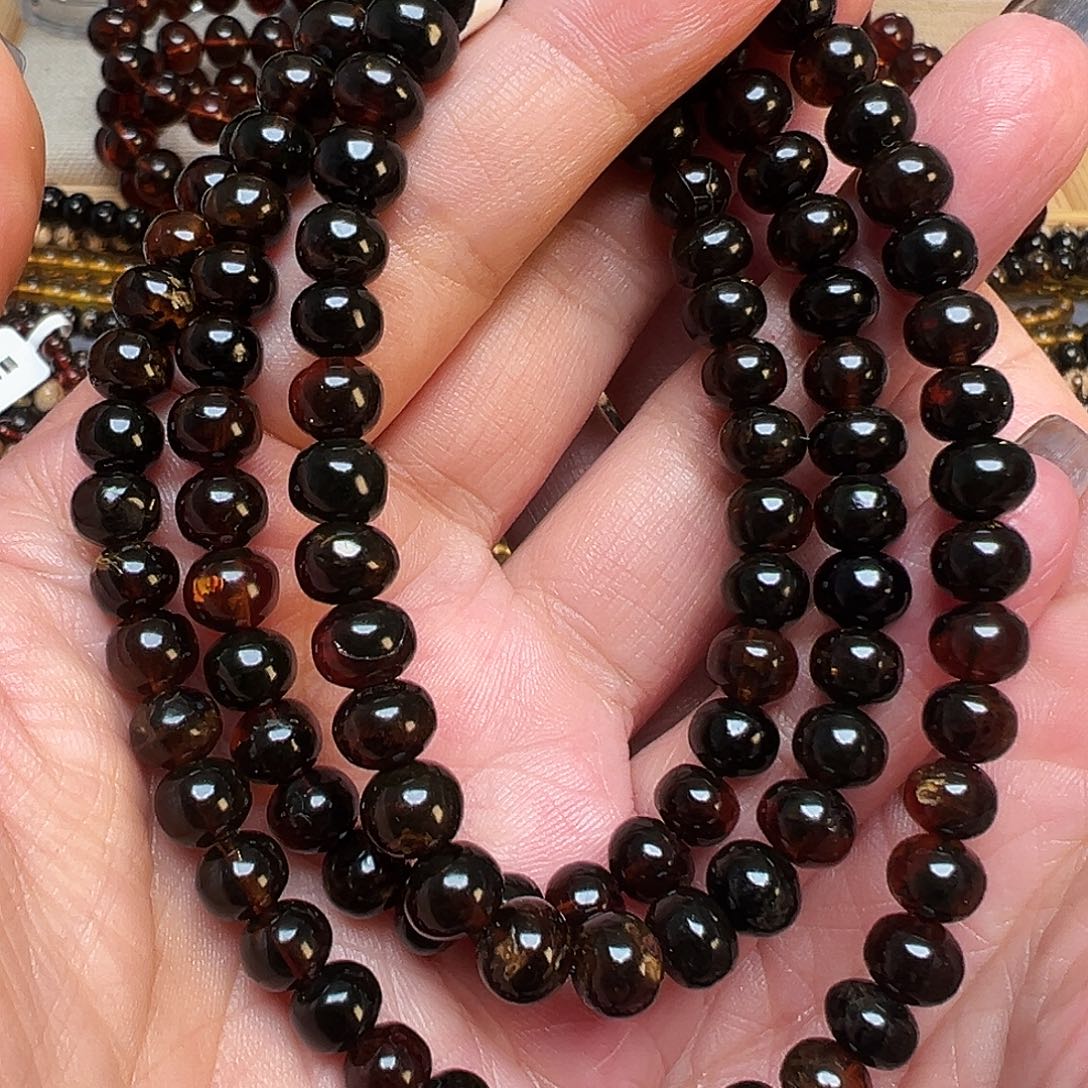 琥珀未镶嵌裸石抚顺琥珀20534七