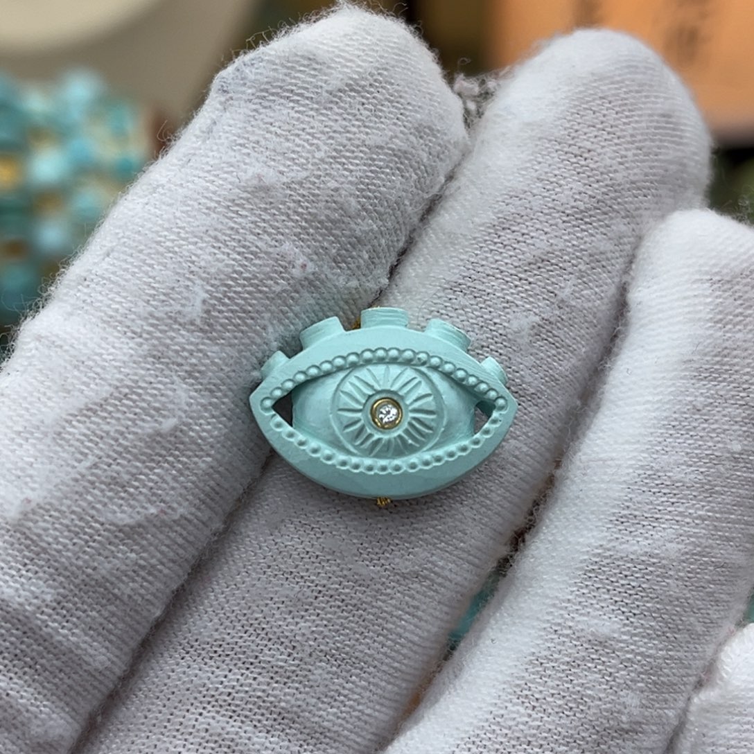 绿松石未镶嵌荷鲁斯之眼118