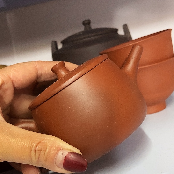 全手工制作宜兴紫砂茶壶