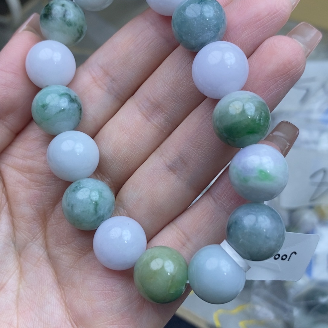 翡翠未镶嵌手链翡翠