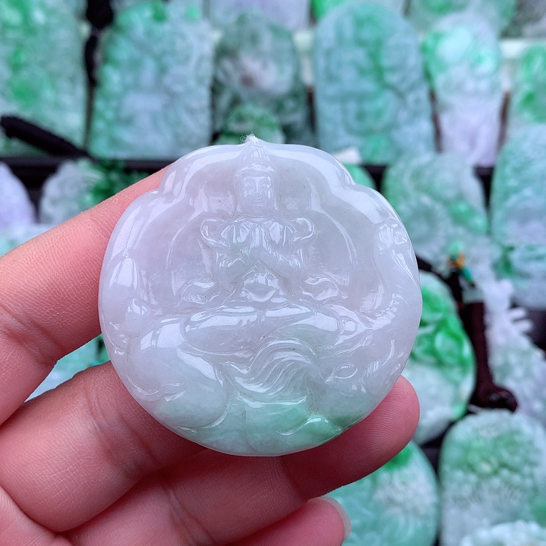 翡翠吊坠(不含链)未镶嵌