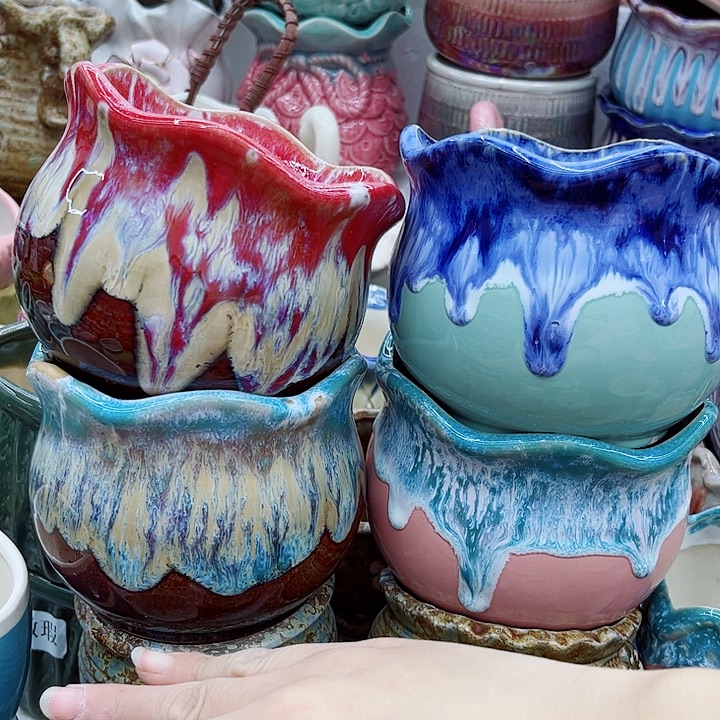 多肉绿植陶瓷花盆