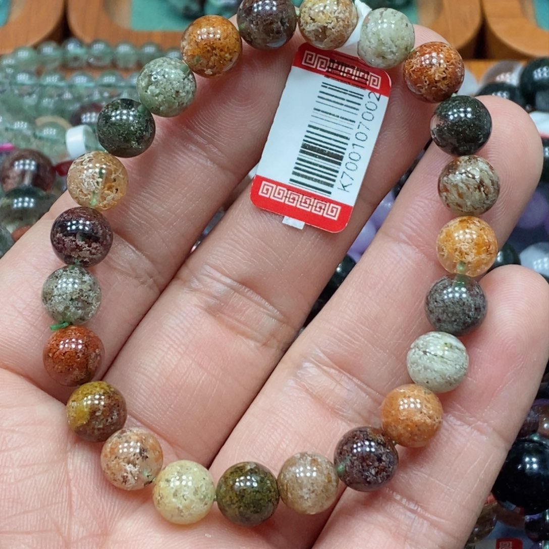 水晶手串未镶嵌天然