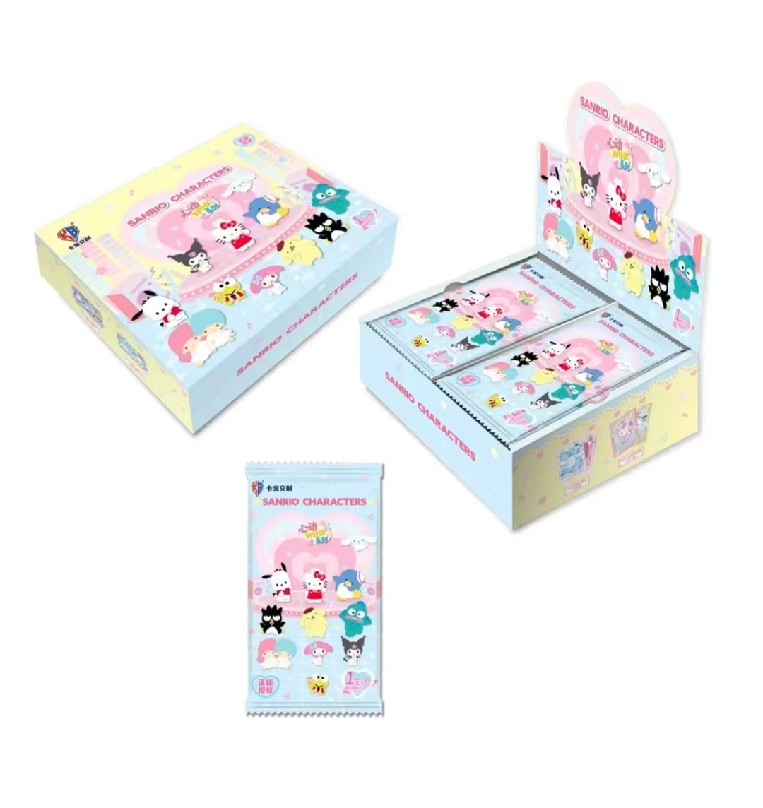 【新人浮浮】三丽鸥第五弹1元包 正版授权收藏卡牌盲盒(代拆)