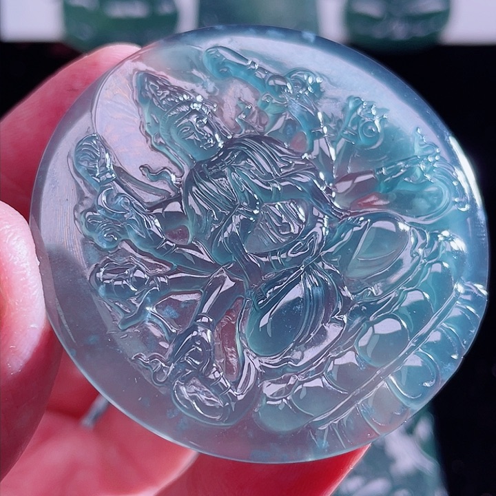 翡翠未镶嵌颈饰999999999