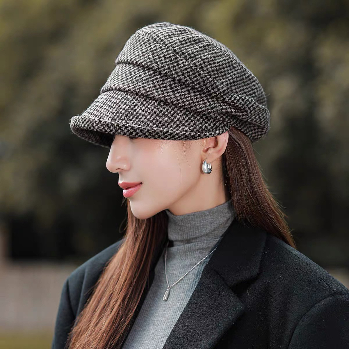 高品质女士盆帽春款外贸打版尾单百搭休闲逛街日韩系户外帽