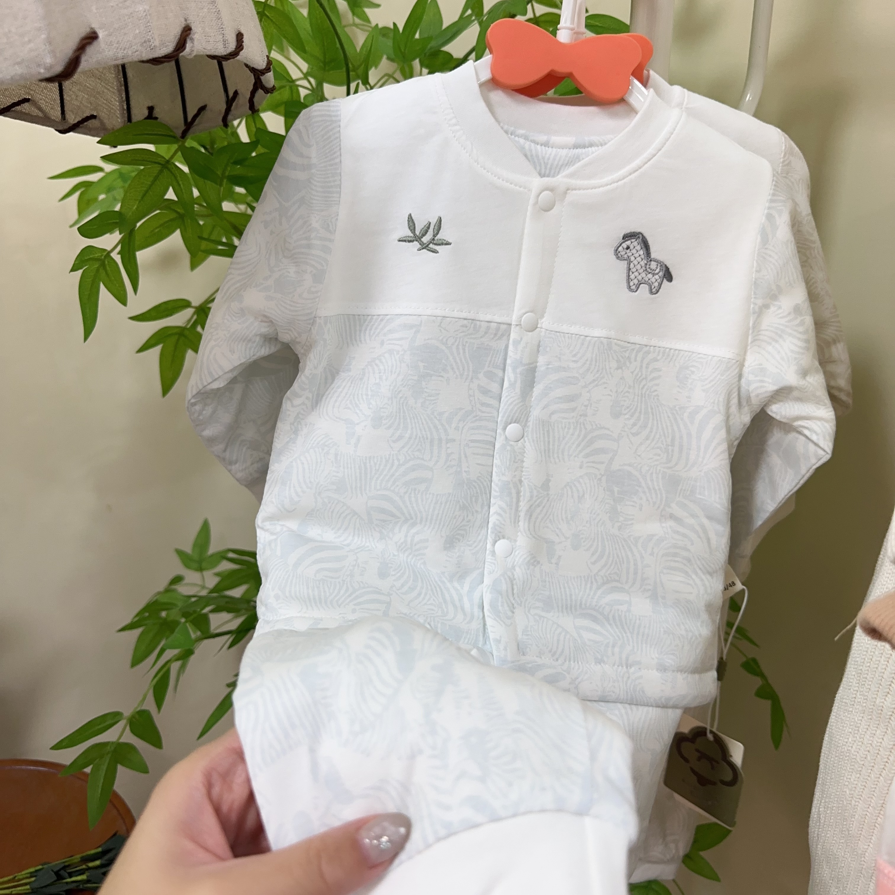 飞马远去青叶依在 婴幼儿薄棉分体40g