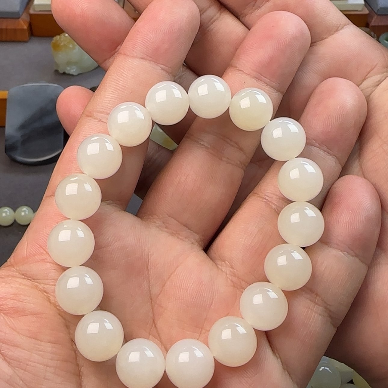 【闪购商品】和田玉手链未镶嵌C*T