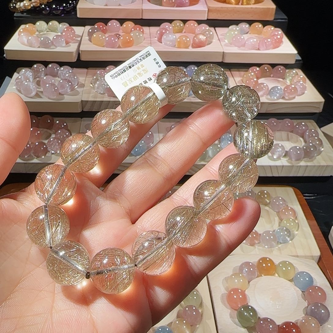 未镶嵌水晶手链发晶手链