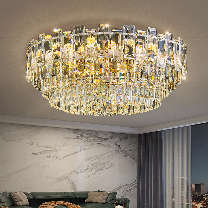 德聚亨源头工厂直销高端圆形吸顶简约客厅餐厅卧室别墅圆形灯具