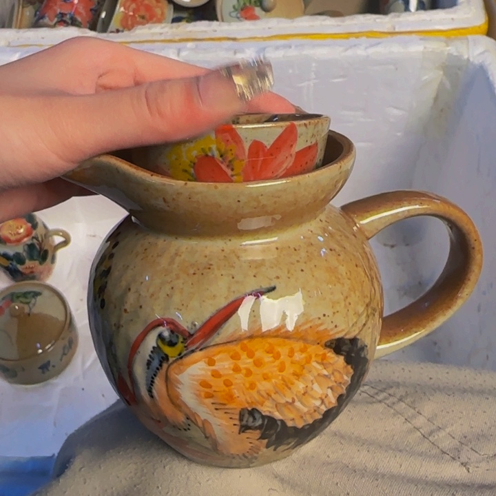 瓷片景德镇陶瓷手工手绘