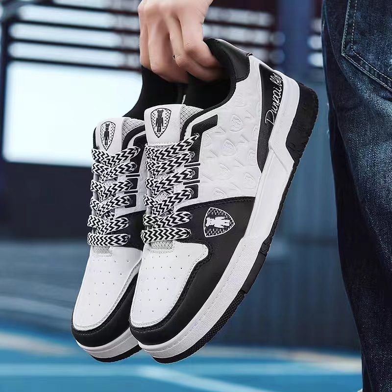 男女同平板鞋防水小白潮鞋B0001（2）【小猪1】