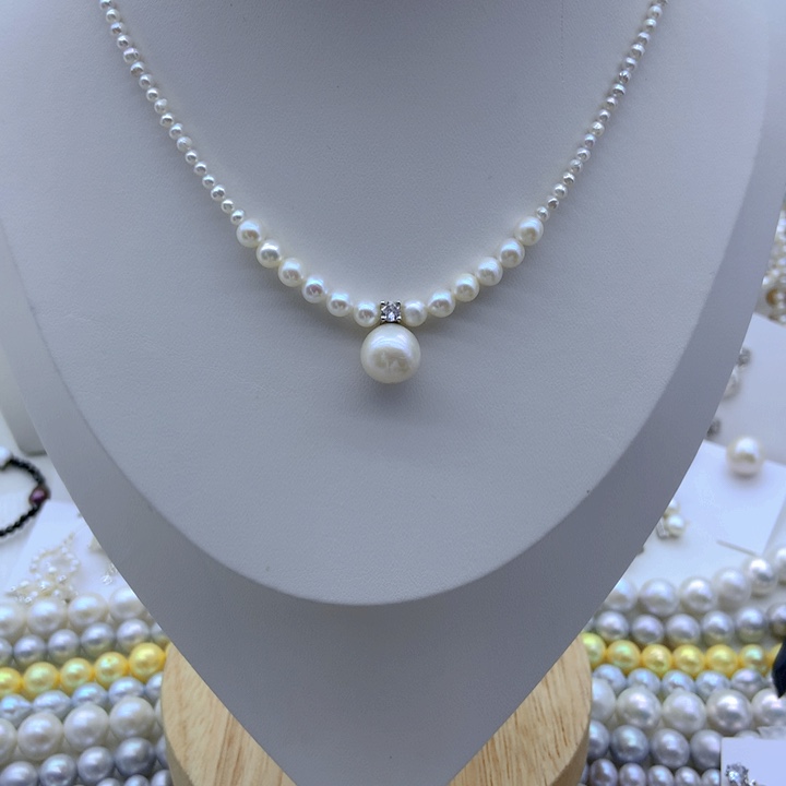 淡水珍珠颈饰未镶嵌