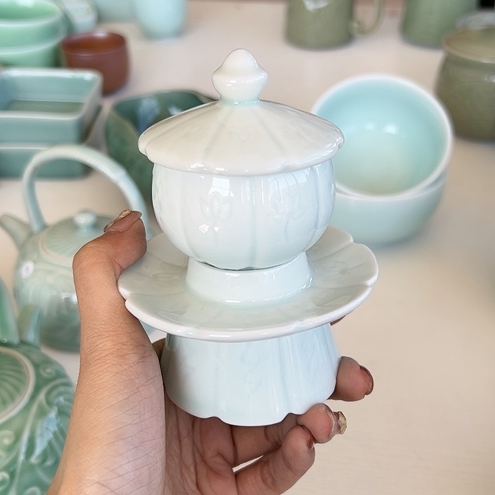 小米茶器龙泉青瓷