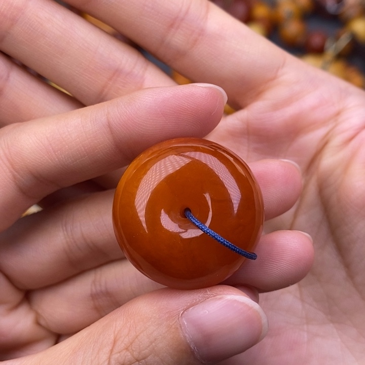 琥珀未镶嵌裸石蜜蜡M