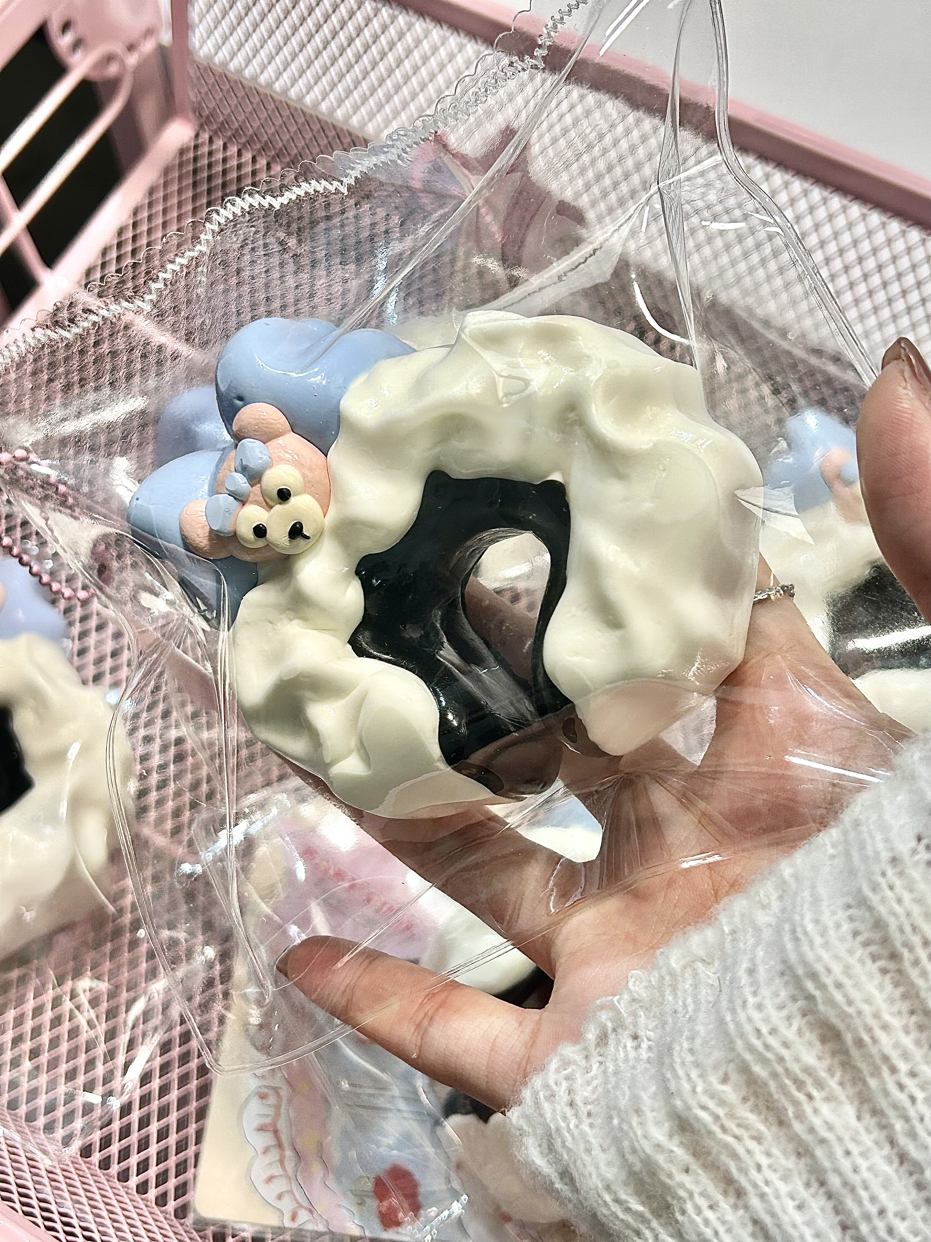 食品级硅胶捏捏【雪莉玫发箍】烂红薯泥 185±10g  默认有瑕