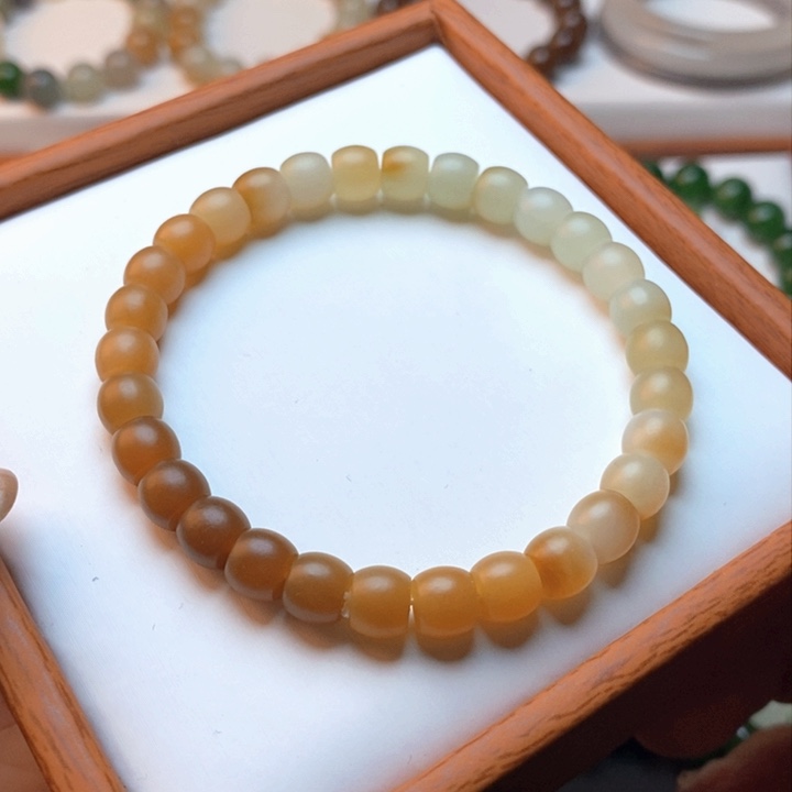 和田玉手链未镶嵌