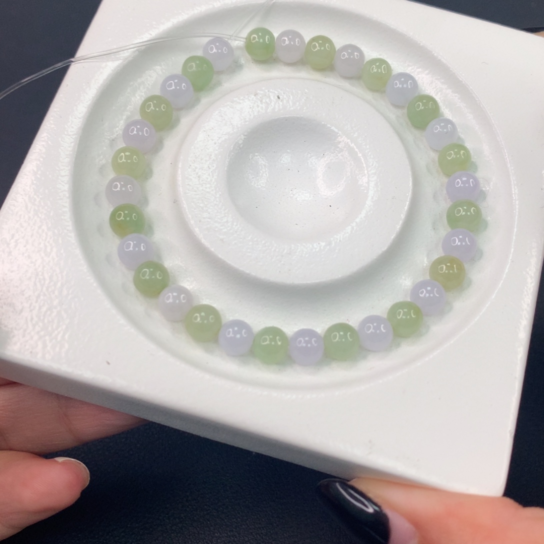 翡翠散珠翡翠散珠DIY手串多样性自发