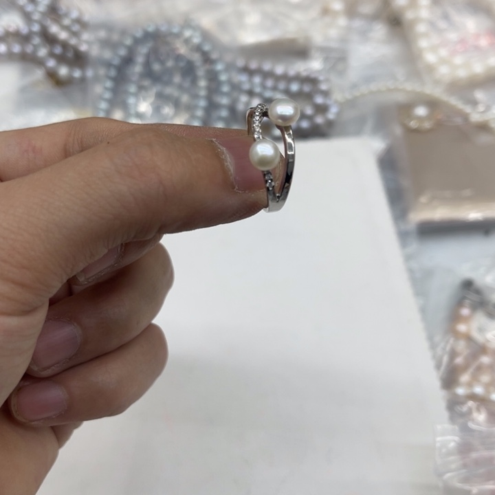 未镶嵌淡水珍珠颈饰001009