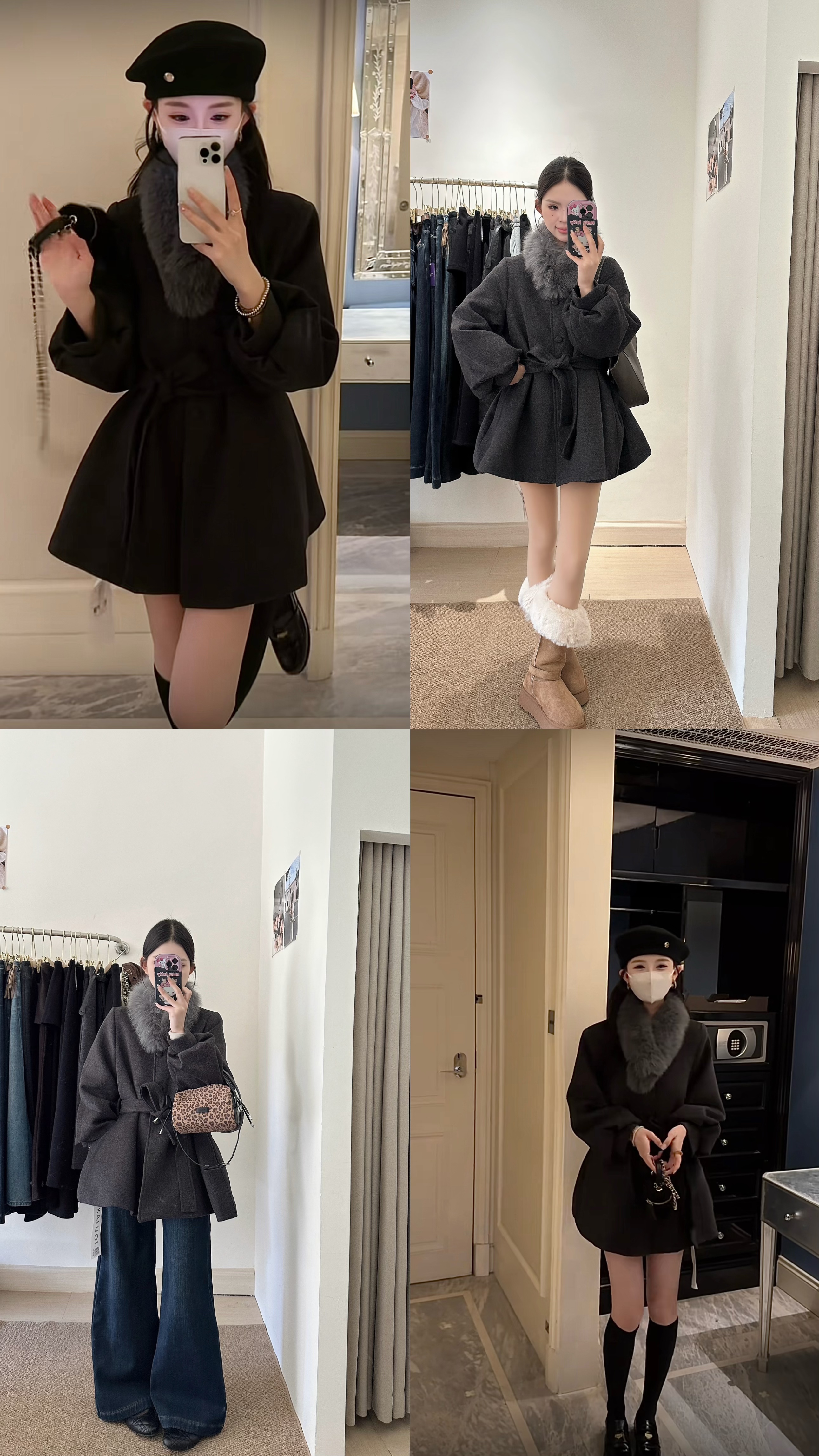 望野集Widset时尚洋气百搭女装秋冬款羽绒灯笼袖显瘦外套女12301#