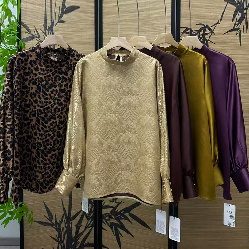 1号直播间78-128真丝桑蚕丝福利价衬衫上衣专拍