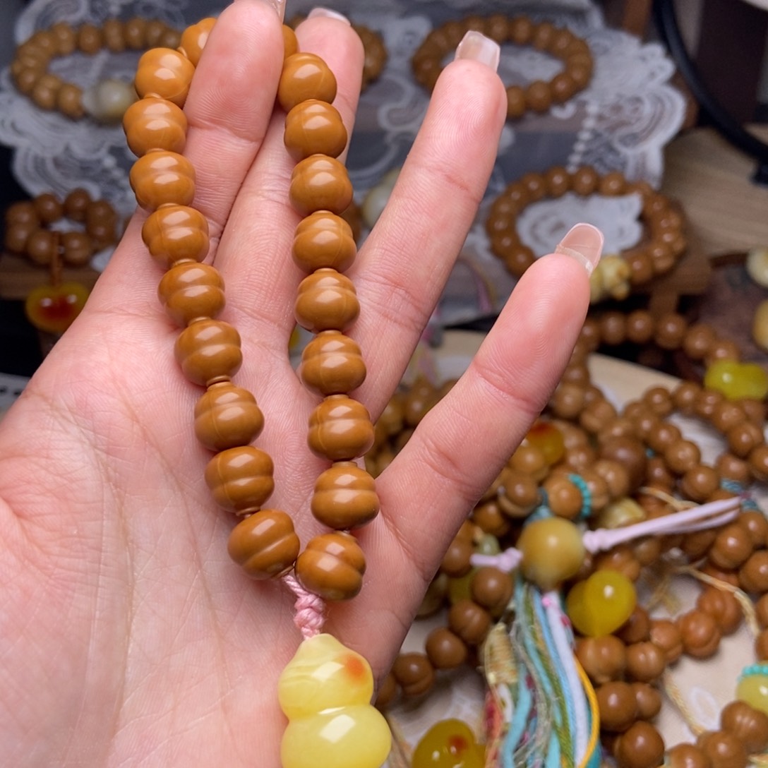 木质类葫芦手持光面10