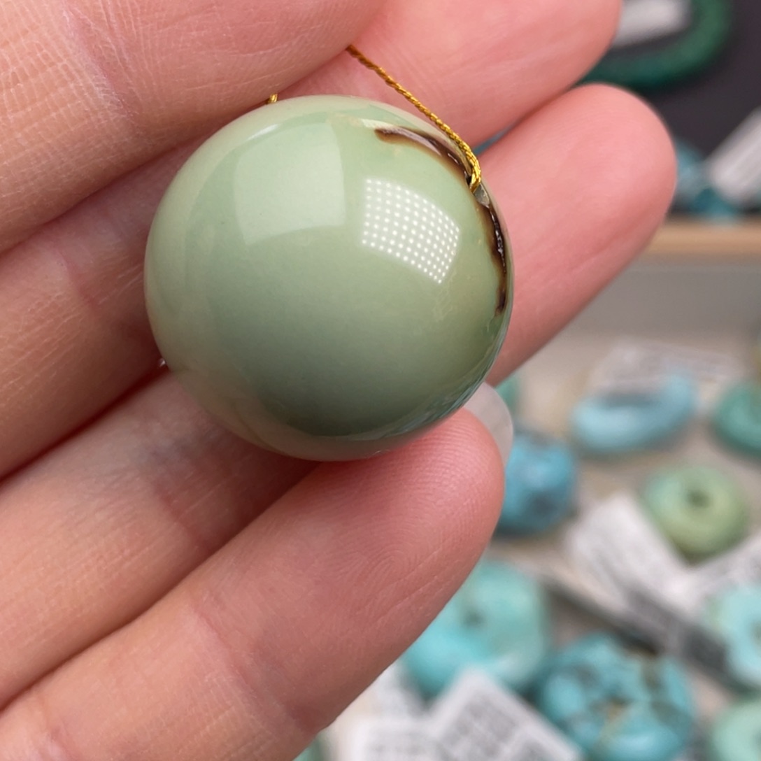 未镶嵌绿松石珠宝奇石