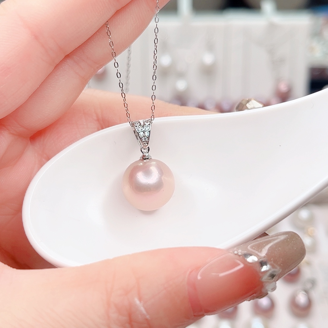 合金吊坠(赠链)淡水珍珠