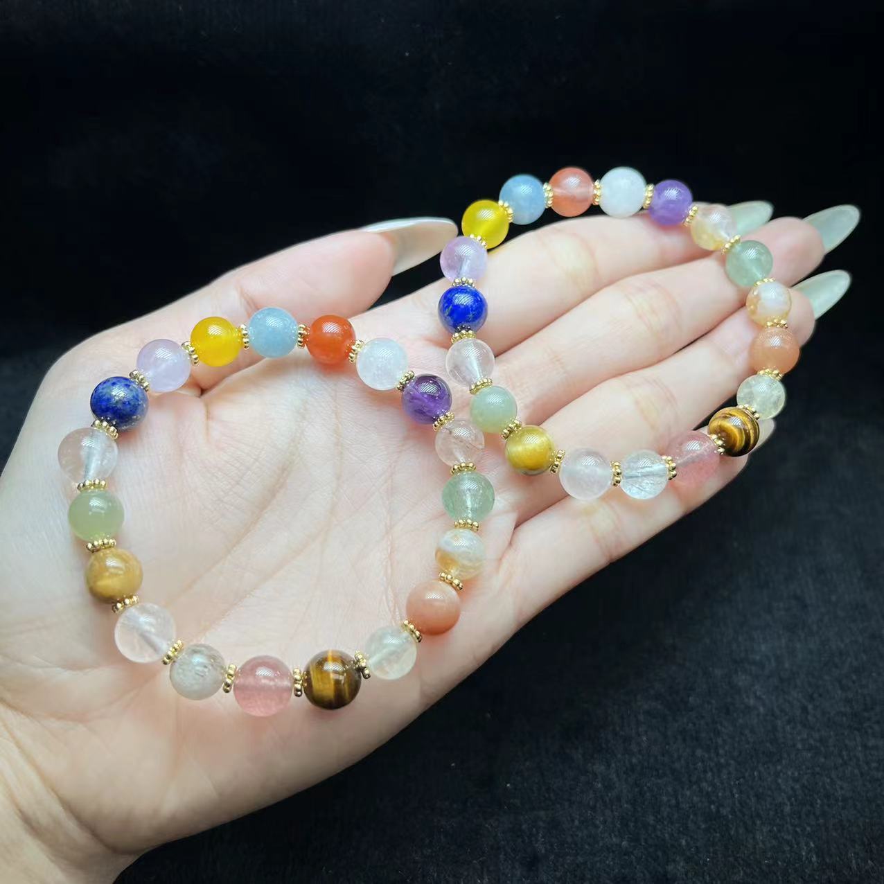 【云】水晶多宝手串多样性发其一@k