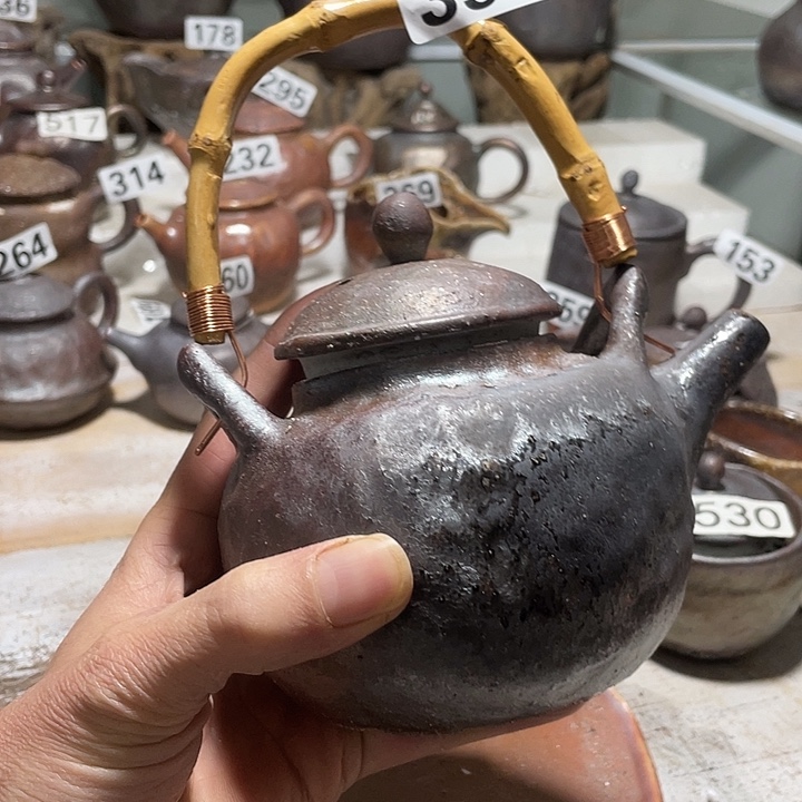 纯手工柴烧茶具精品
