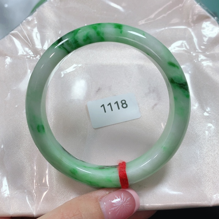 翡翠手镯未镶嵌天然翡翠手镯5403