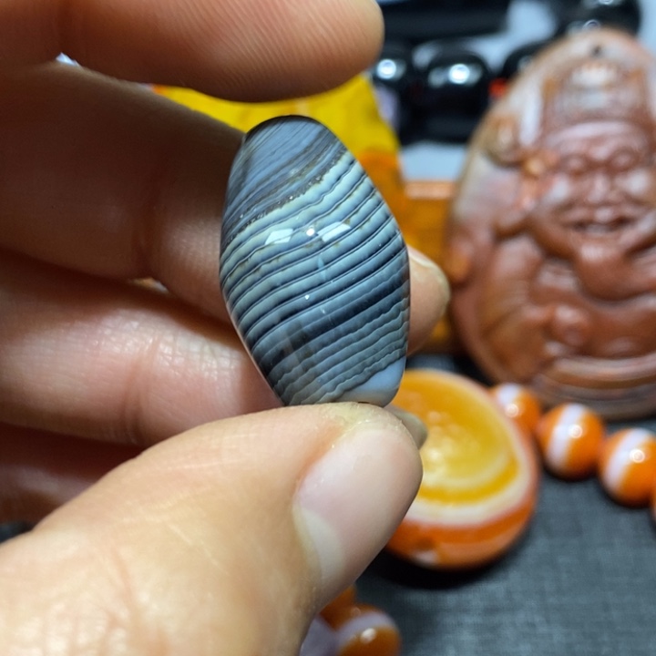 玛瑙/玉髓未镶嵌颈饰