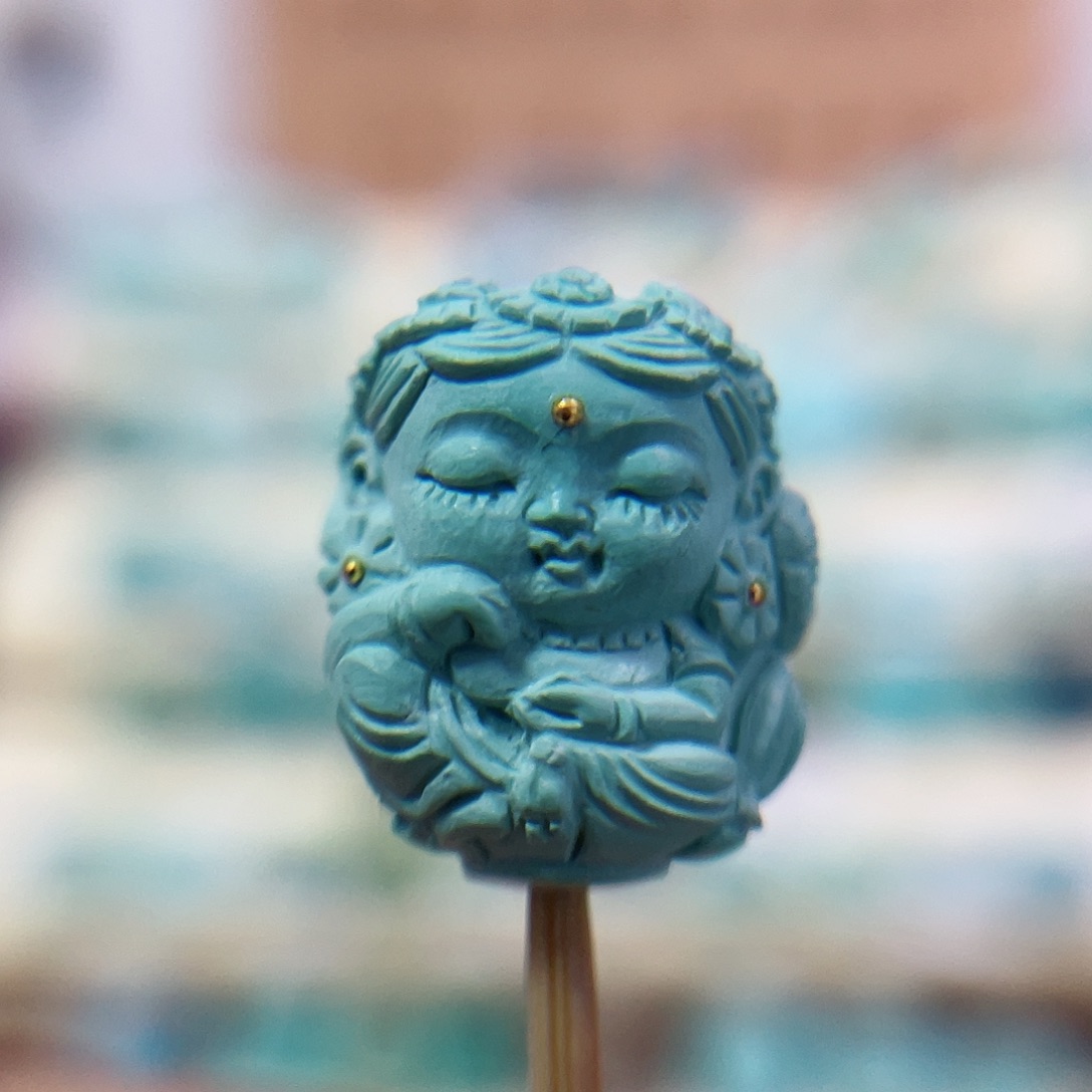 绿松石珠宝奇石未镶嵌