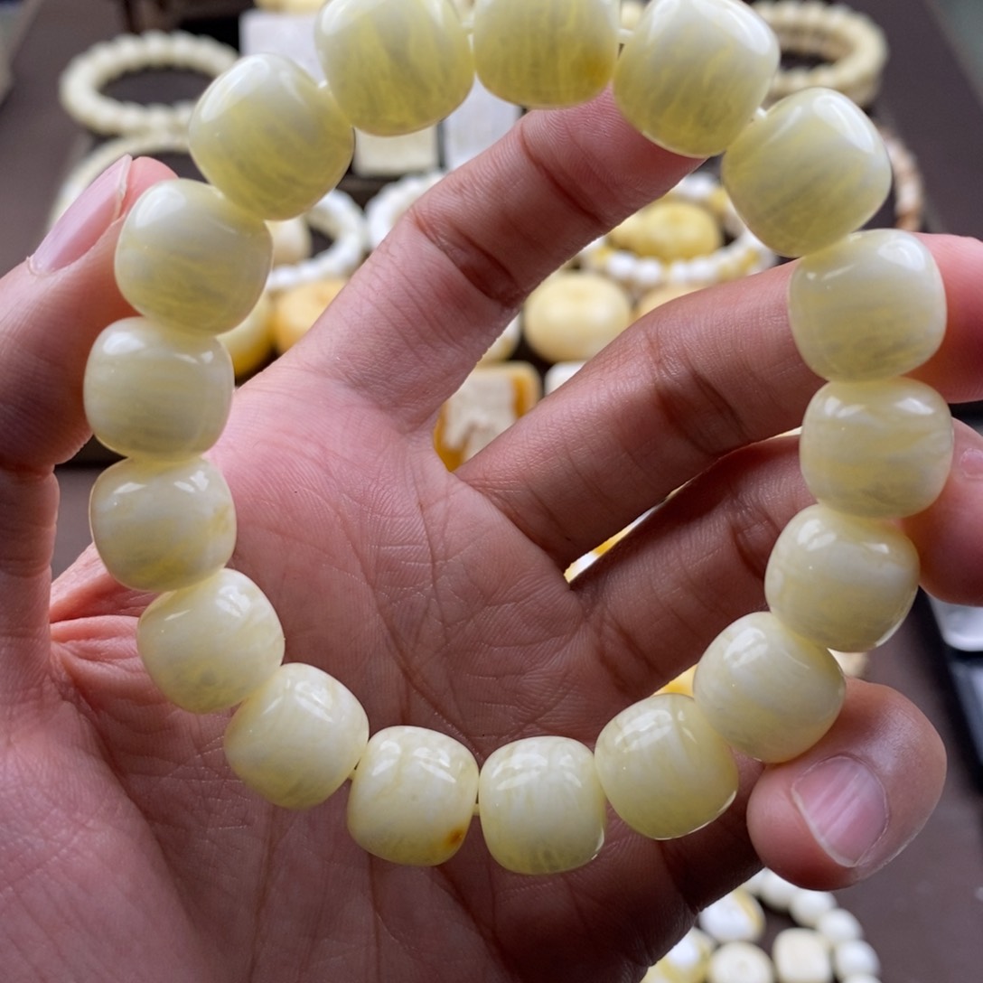 琥珀裸石未镶嵌蜜蜡吊坠项链腰链