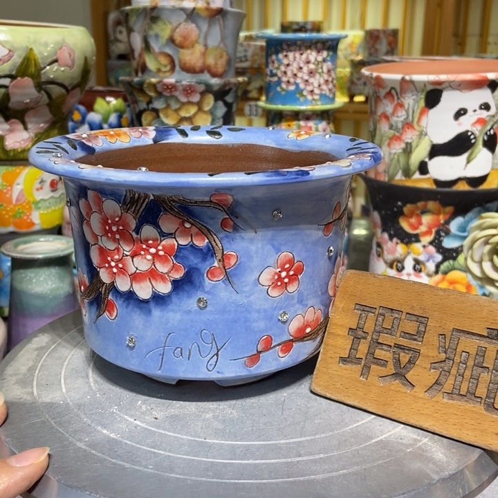 景德镇艺术手绘作品