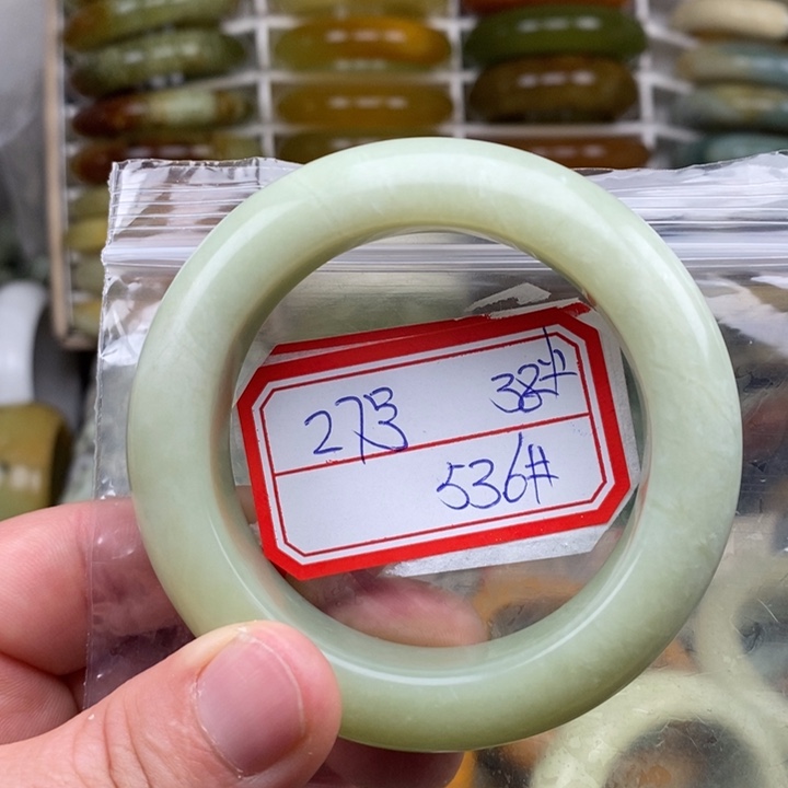 未镶嵌蛇纹石玉手绳