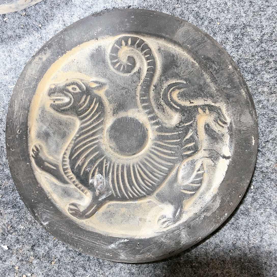 瓦当摆件摆件茶的陶瓷