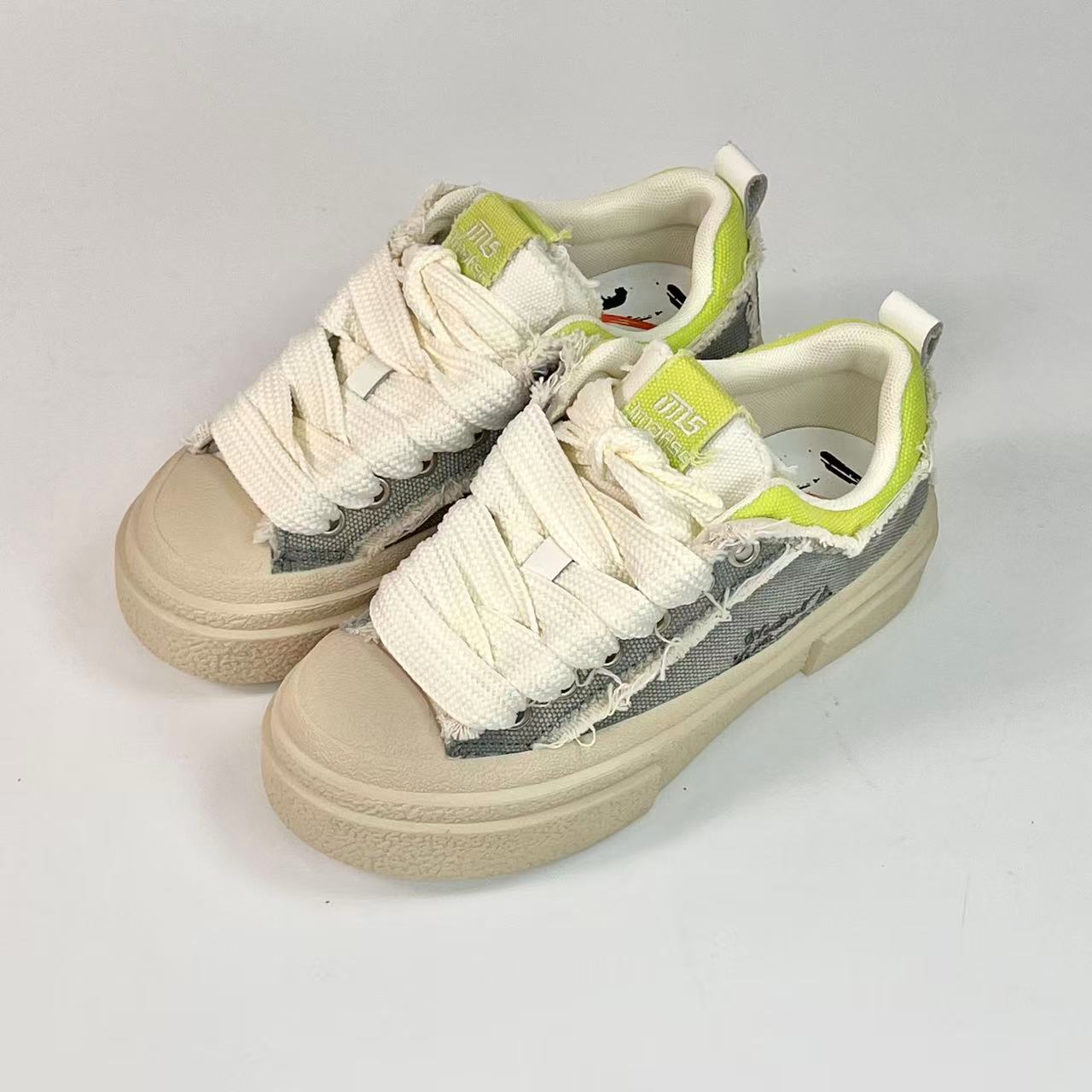 耐磨透气韩版情侣厚底休闲帆布鞋男女通用街头增高舒适 CKW  703