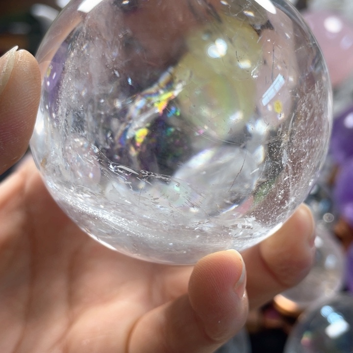 水晶摆件未镶嵌怎***话A123水晶