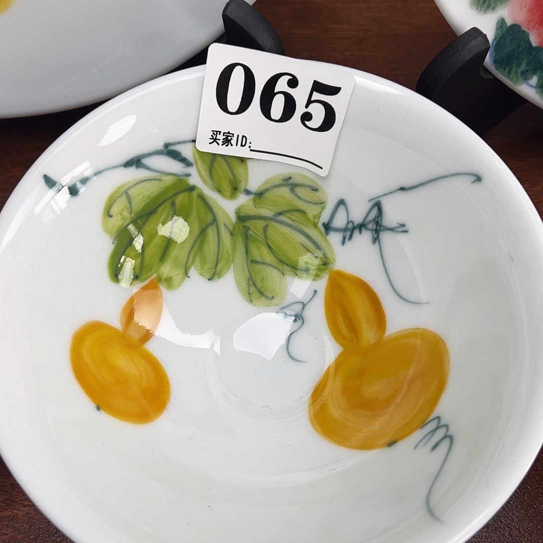 瓷片景德镇陶瓷手工手绘制作