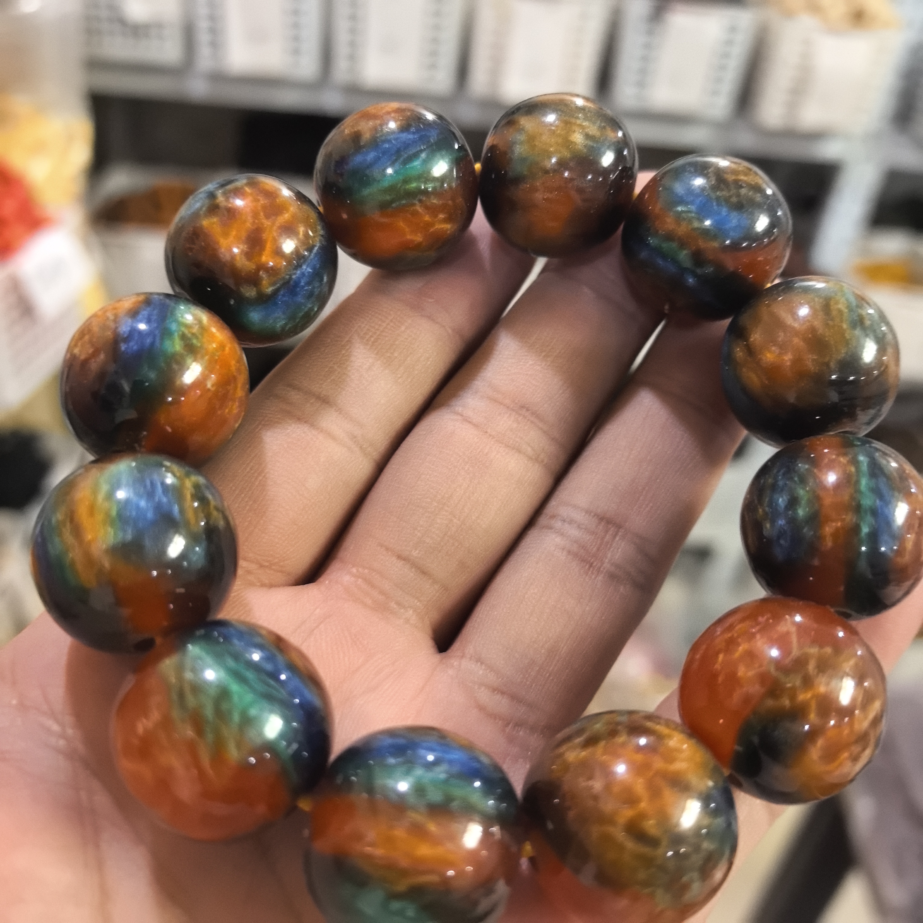 A001 20m七彩手串(多样性发其一）