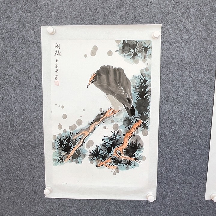 国画李学荣国画作品