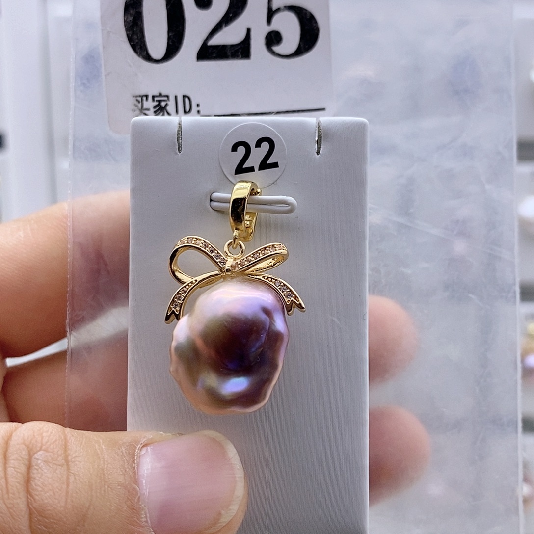 淡水珍珠颈饰银S925镶嵌