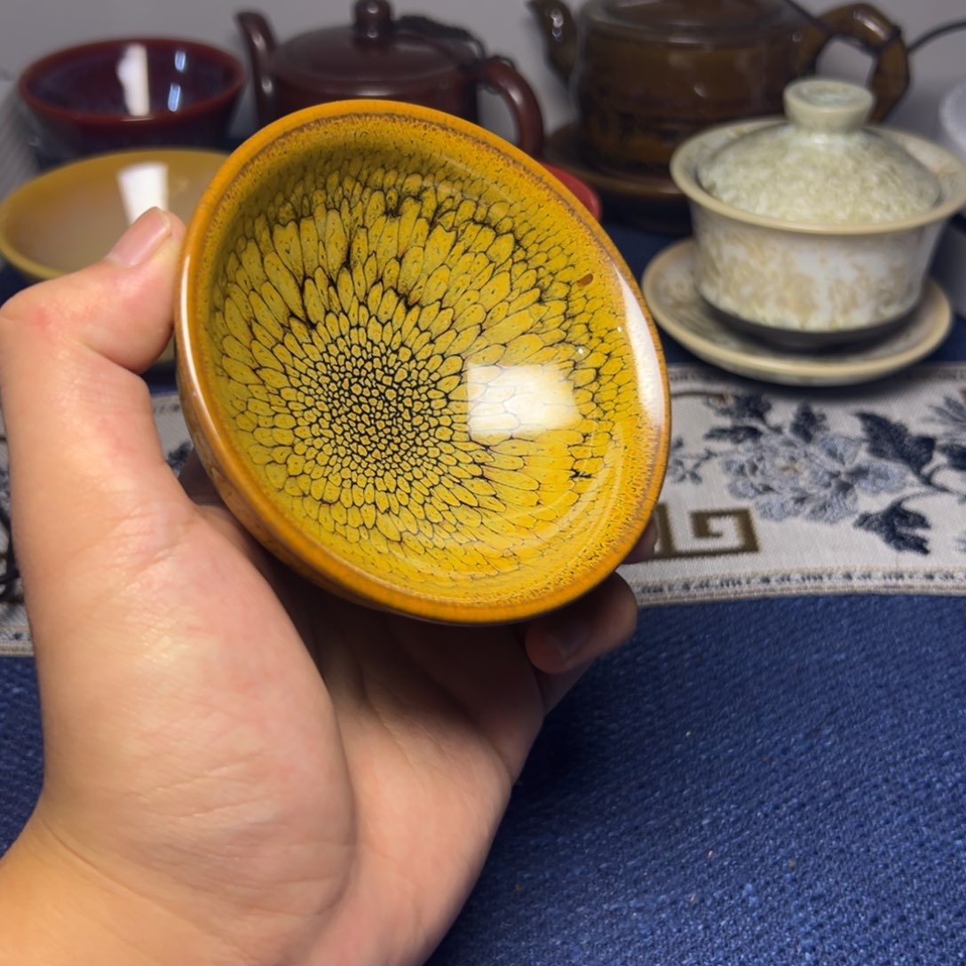 建阳建盏喝茶主人杯