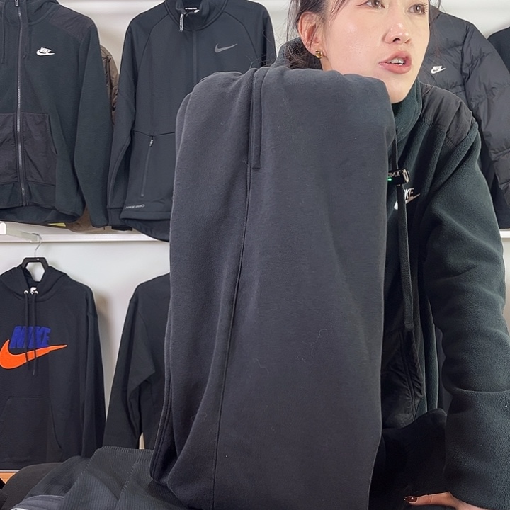 2708黑色长裤2XL码170-190斤不退换