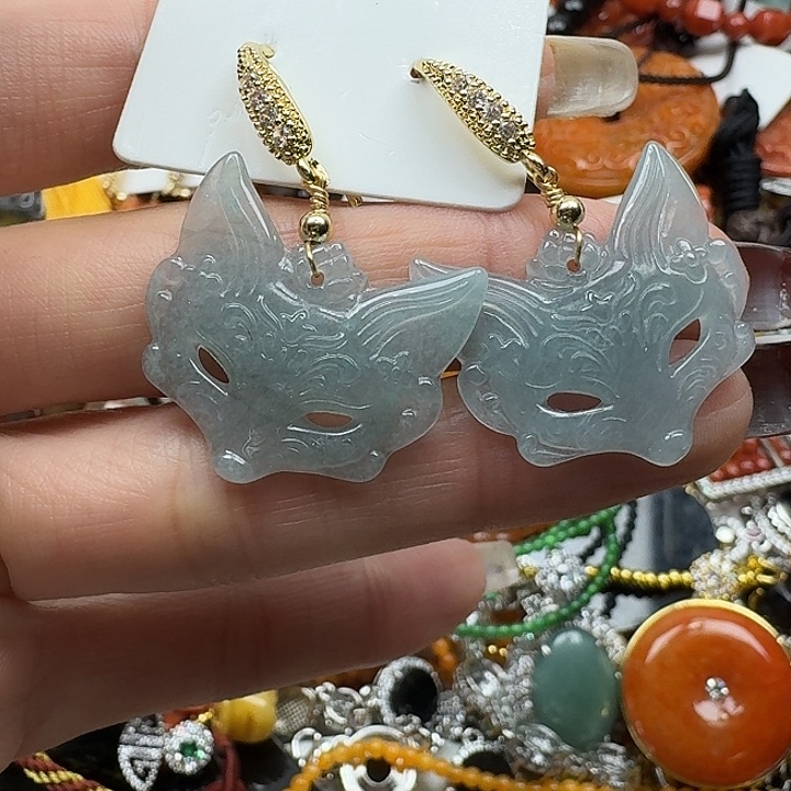 翡翠未镶嵌项链翡翠