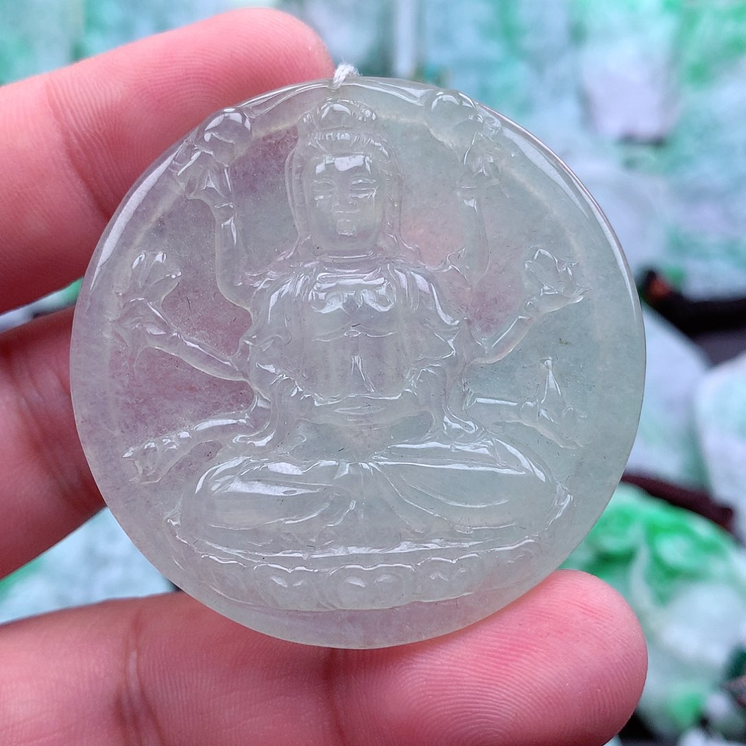 翡翠吊坠(不含链)未镶嵌