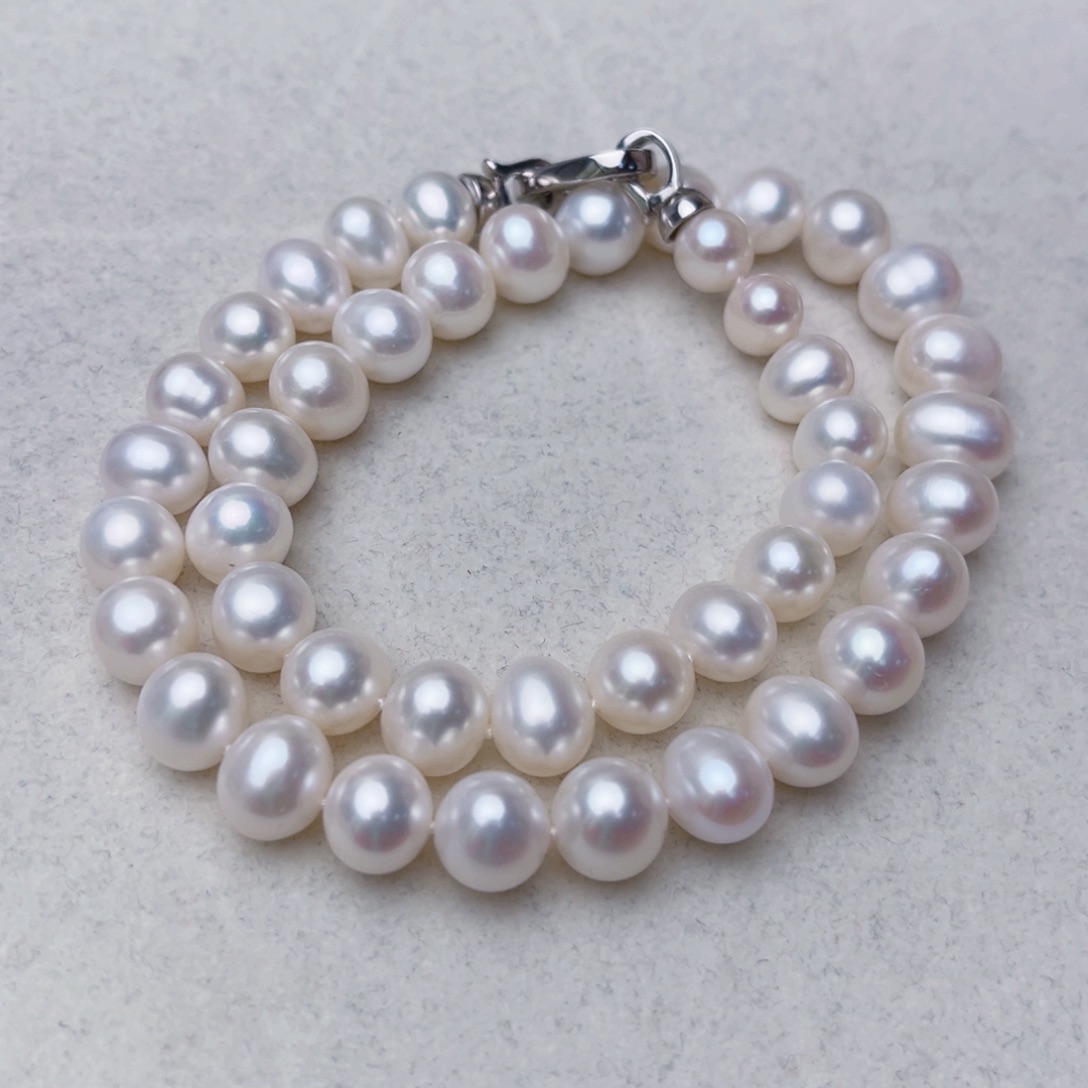 淡水珍珠颈饰未镶嵌美***方