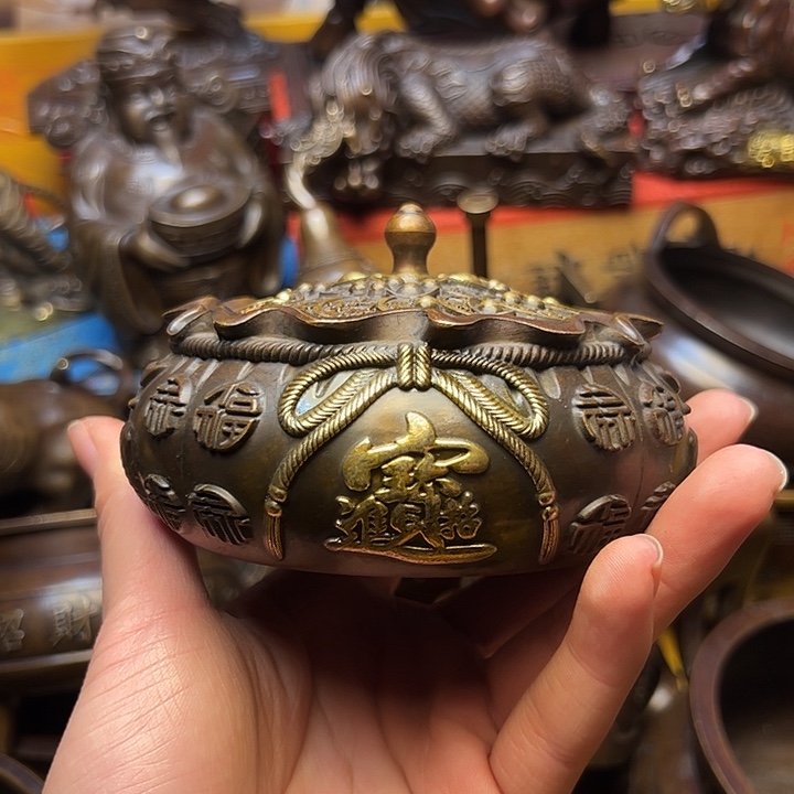 精美铜器摆件下单